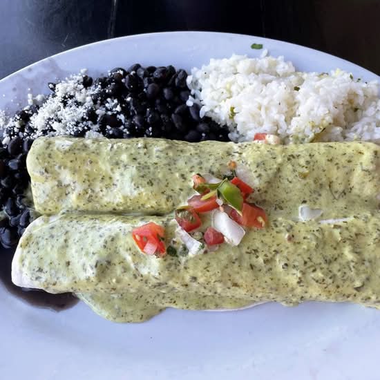 Lobster & Shrimp Enchiladas