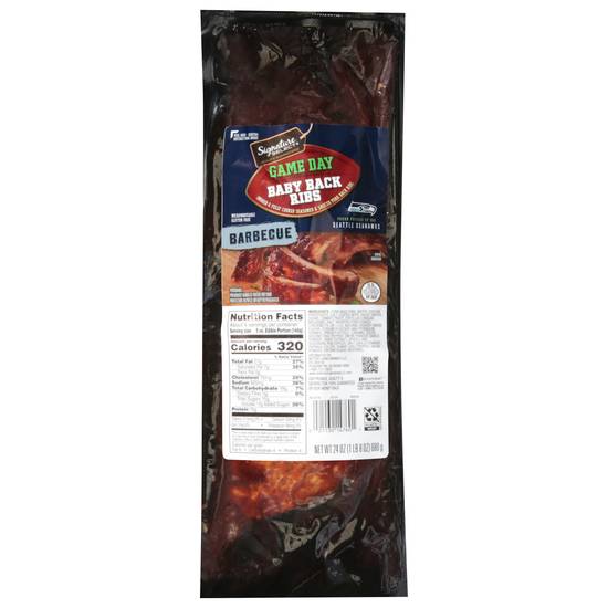 Signature Select Game Day Barbecue Baby Back Ribs (24 oz)
