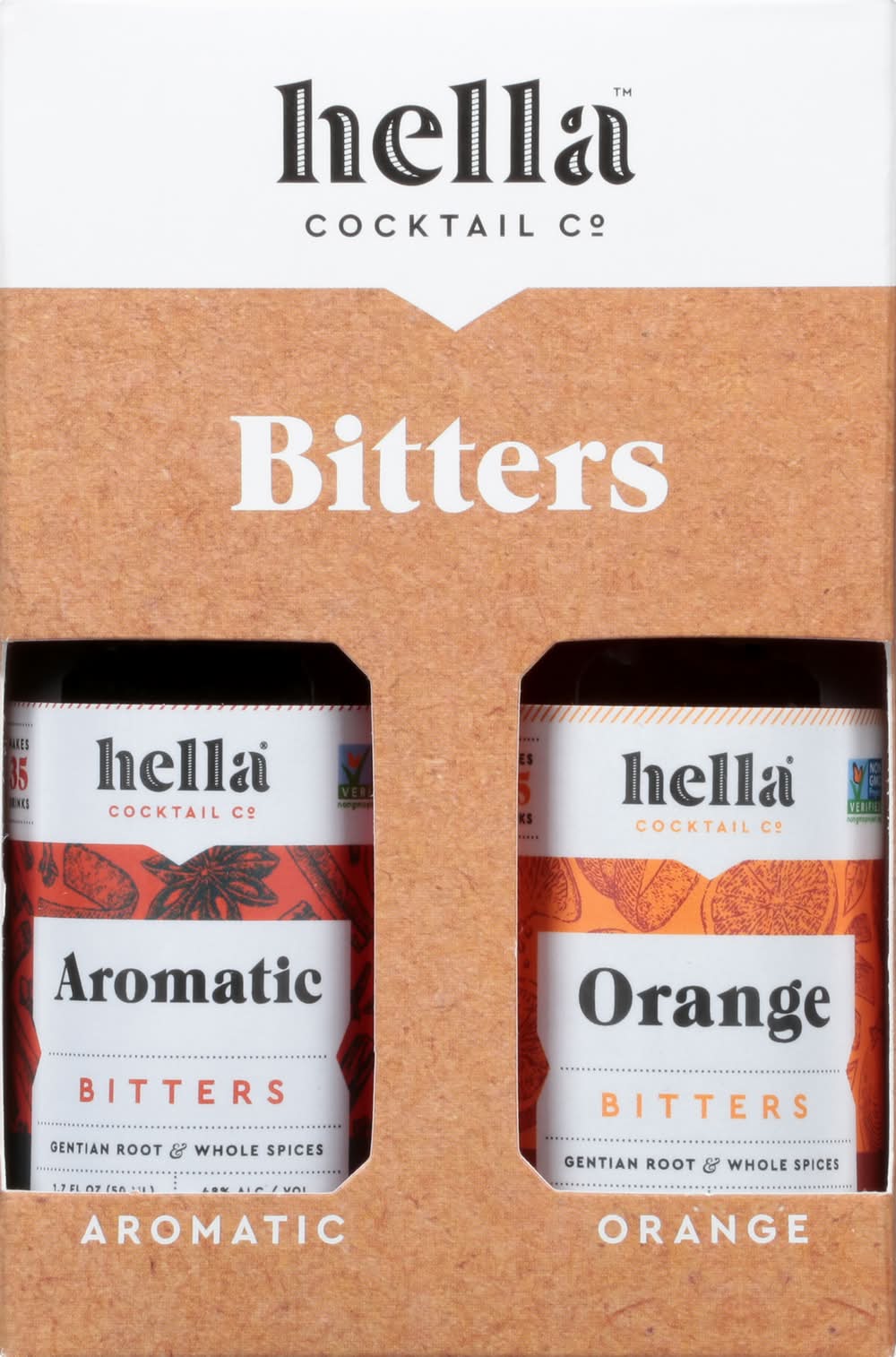Hella Cocktail Co. Aromatic Orange Bitters (3.4 fl oz, 2 ct)