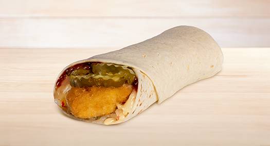 BBQ Chicken Crunch Snack Wrap