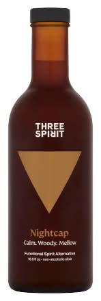 Three Spirit Non-Alcoholic Elixir Nightcap Functional Spirit Alternative (16.9 fl oz)