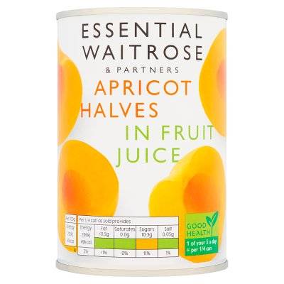 Essential Apricot Halves in Fruit Juice (drained 240g)