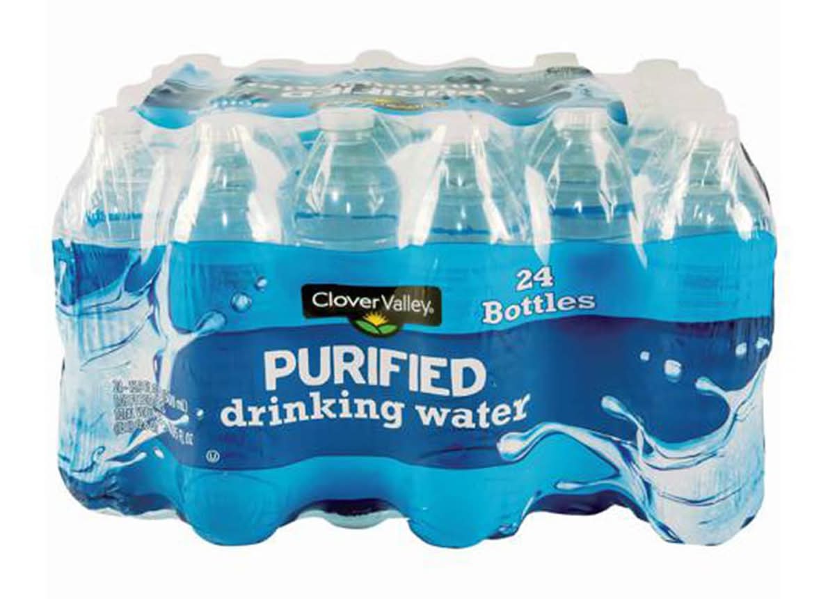 Clover Valley Purified Drinking Water 500 Ml 24 Count