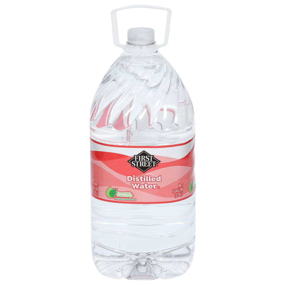 First Street Distilled Water (3.78 L)
