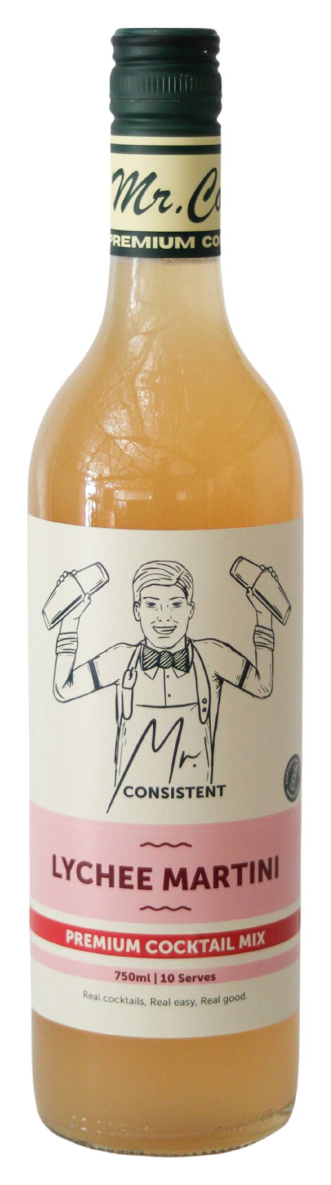 Mr. Consistent Lychee Martini Cocktail Mix (750mL)