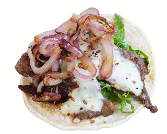 Ribeye & Onion (Lomo encebollado) Tacos