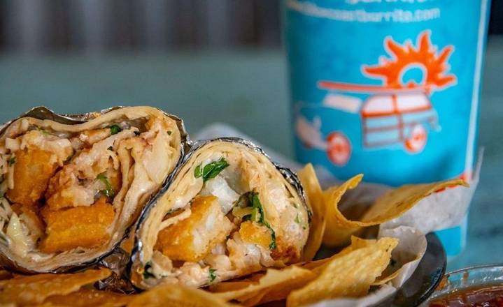 Baja Style Fish Burrito