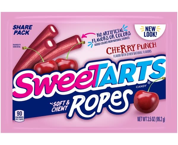 Sweetarts® Cherry Punch Soft & Chewy Ropes Share Pack 3.5oz