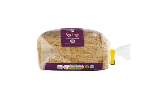 Co-op Free From Brown Seeded Loaf 500g