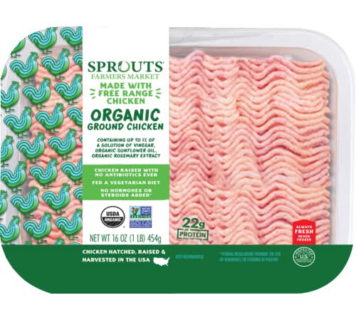 Sprouts Organic Ground Chicken