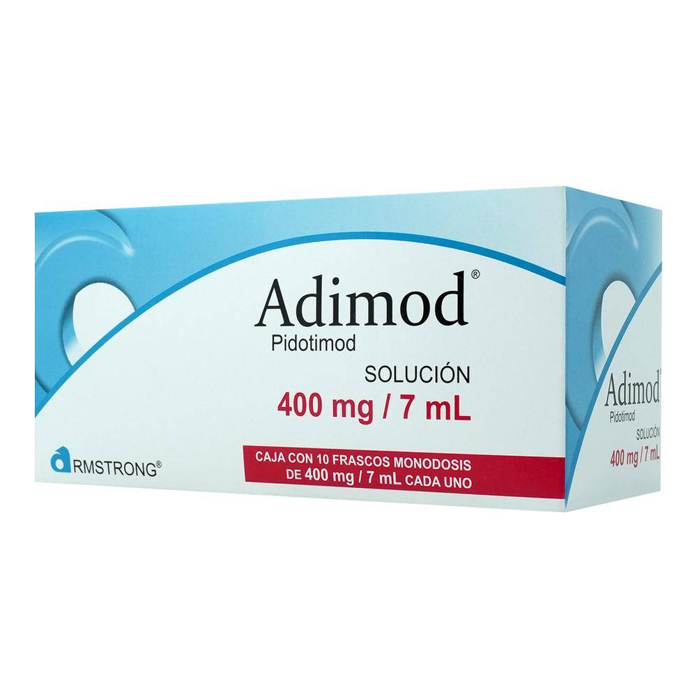Armstrong adimod solución 400 mg / 7 ml (10 piezas)