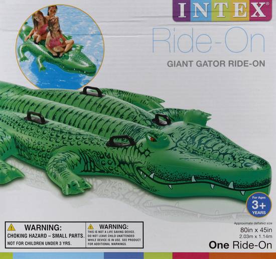 Intex Ride on Giant Gator