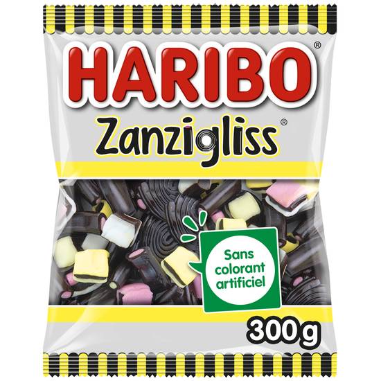 Haribo - Bonbons réglisse zanzigliss