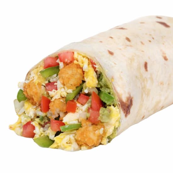Vegetarian Breakfast Burrito