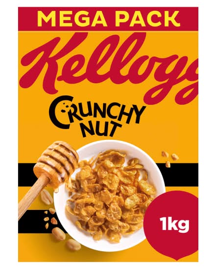 Kellogg's Crunchy Nut Breakfast Cereal (1kg)