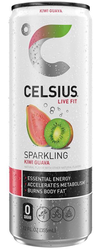 CELSIUS Sparkling Kiwi Guava Energy Drink (12oz Can)