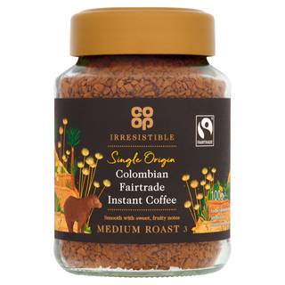 Co-op Irresistible Colombian Fairtrade Instant Coffee 100g