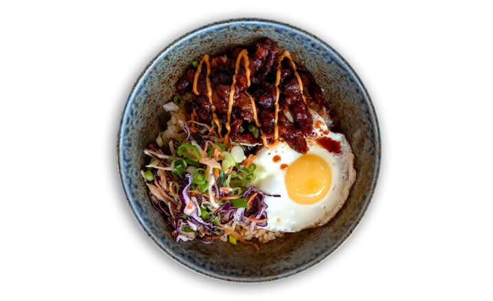 Shichimi Chilli Beef Donburi 七味辣椒牛肉盖饭