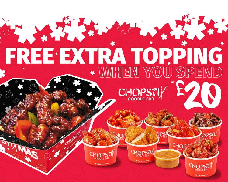 Chopstix Noodle Bar (Leicester Forest East) Menu Takeaway in
