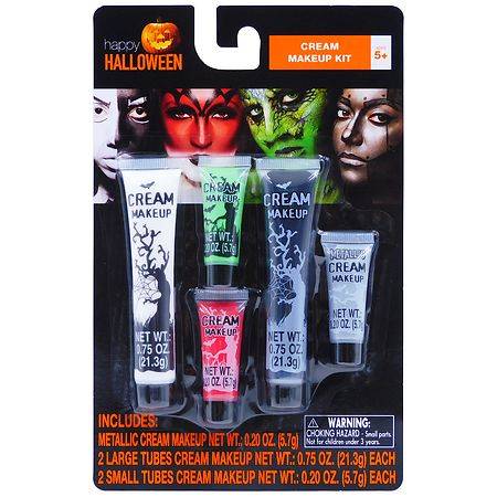 Festive Voice Happy Halloween Cream Makeup Kit (0.75 oz, 5 ct)