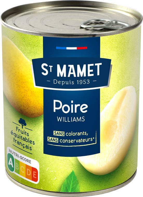 Poires williams - st mamet - 850g