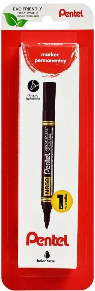 Marker z okrągłą końcówką N850/czarny x 1 szt.