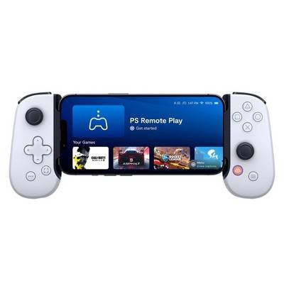 Backbone One Playstation Edition Lightning Mobile Gaming Controller For Iphone Gen 2, White