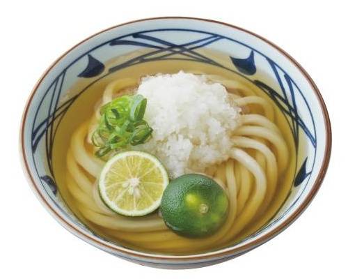 すだちおろし冷かけうどん(並)