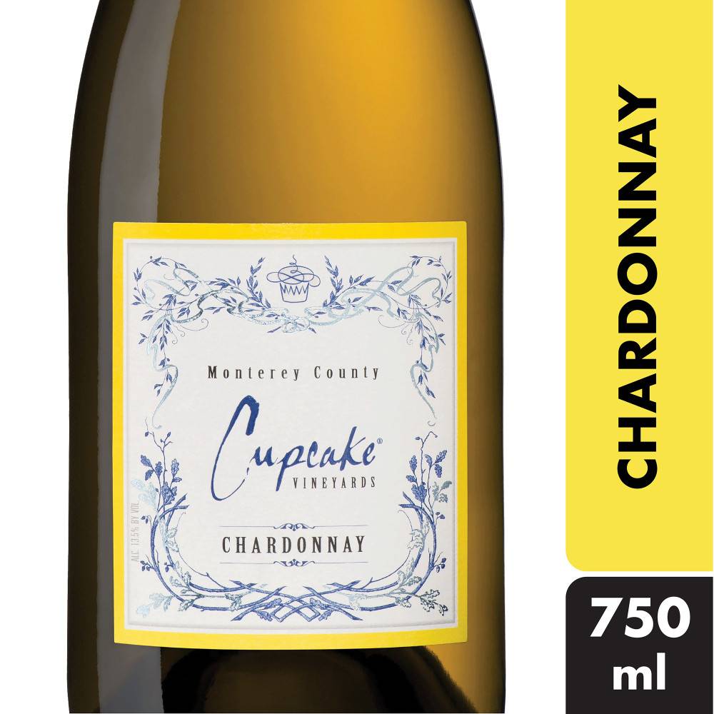 Cupcake Vineyards Central Coast Chardonnay Wine (750 ml)