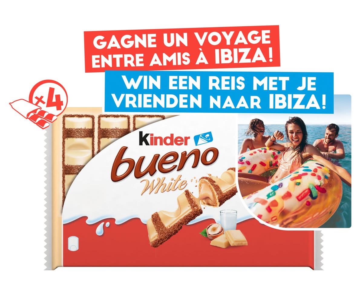 Kinder Bueno White 4 x 39 g