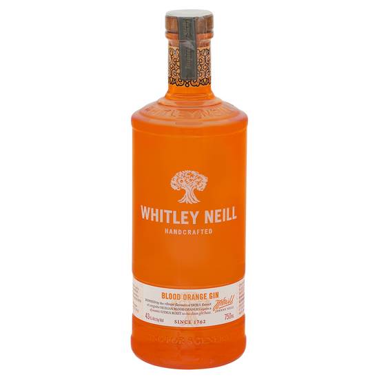 Whitley Neill Blood Orange Gin (750ml bottle)