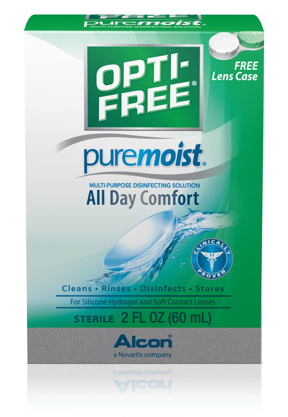 Alcon Opti-Free Pure Moist Multi-Purpose Disinfecting Sterile Solution (2 fl oz)