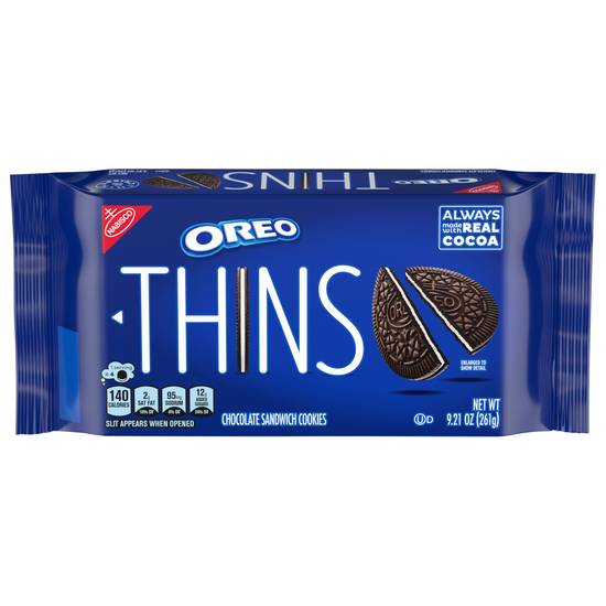 Oreo Thins Sandwich Cookies (chocolate)