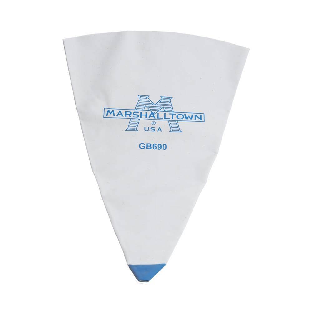 Marshalltown White Plastic Grout Bag | GB690-LT