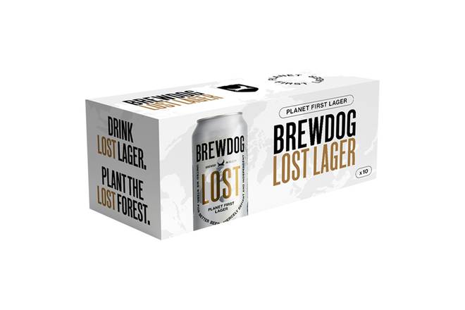 BrewDog Lost Planet First Lager 10 x 440ml