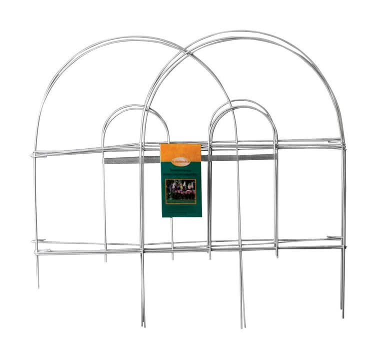 Panacea 8 Ft. L X 18 In. H Pvc White Garden Fence