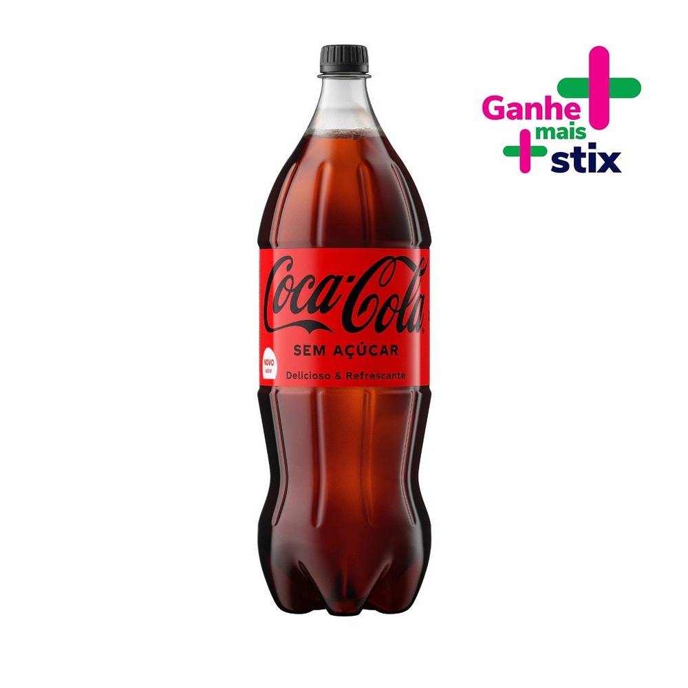 Coca-Cola · Refrigerante sabor original sem açúcar (2 L)