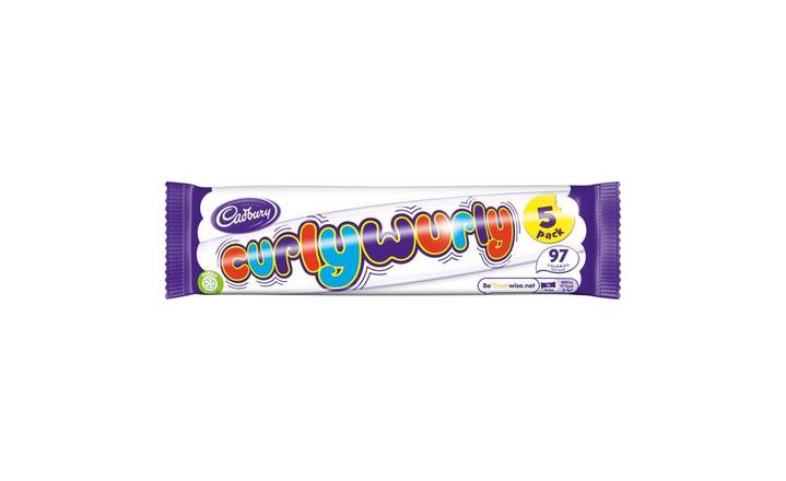 Cadbury Curly Wurly Chocolate Bar 5 Pack 107.5g (404094)