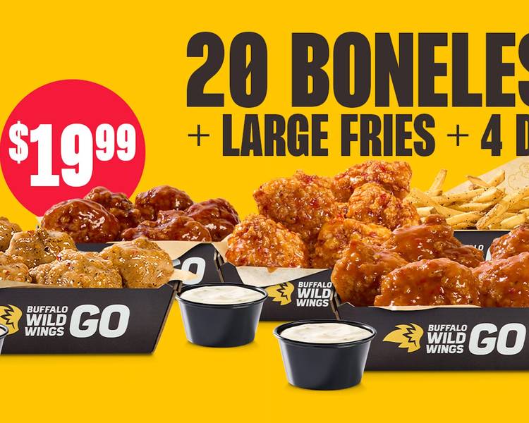 Order Buffalo Wild Wings (70000 Arundel Mills Circle, Room R003) - Menu