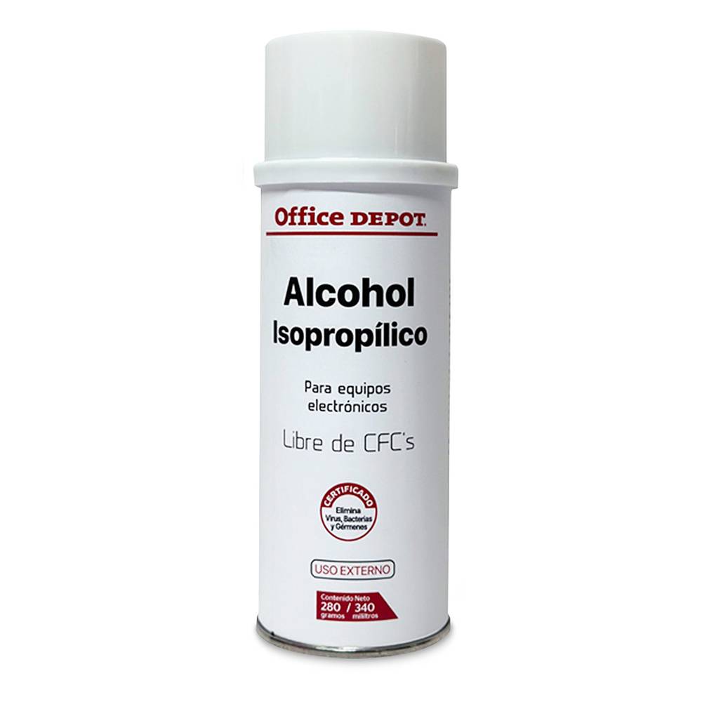 Office Depot · Alcohol isopropílico limpiador