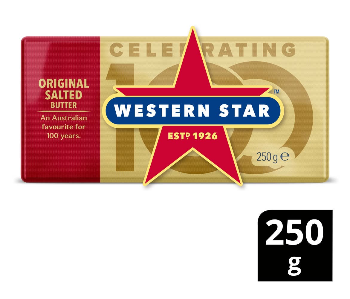 Western Star Original Salted Butter (250g)