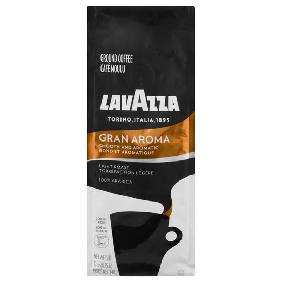 Lavazza Light Roast 100% Arabica Gran Aroma Ground Coffee (12 oz)