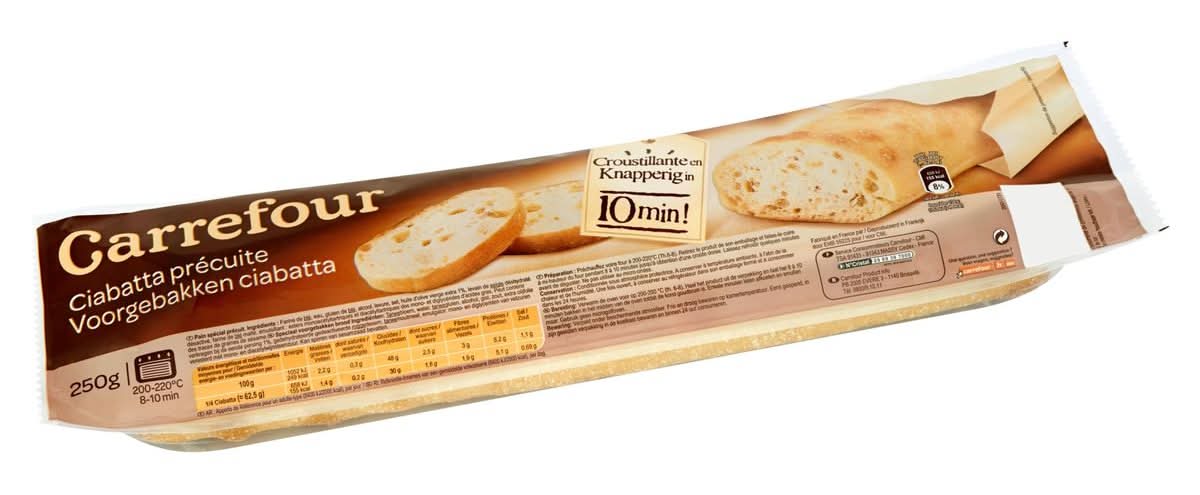 Carrefour Ciabatta Précuite 250 g