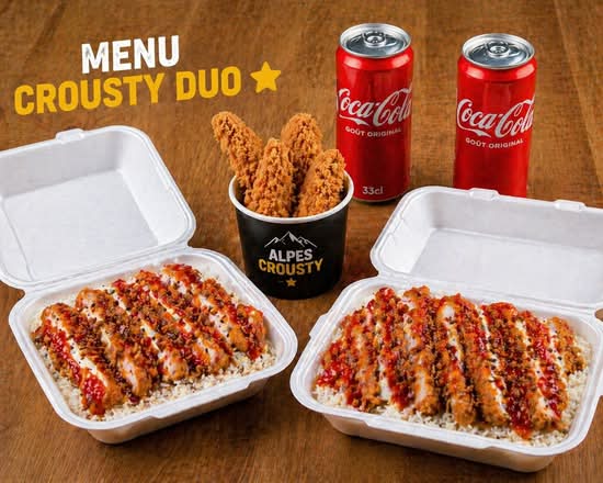 Menu duo crousty