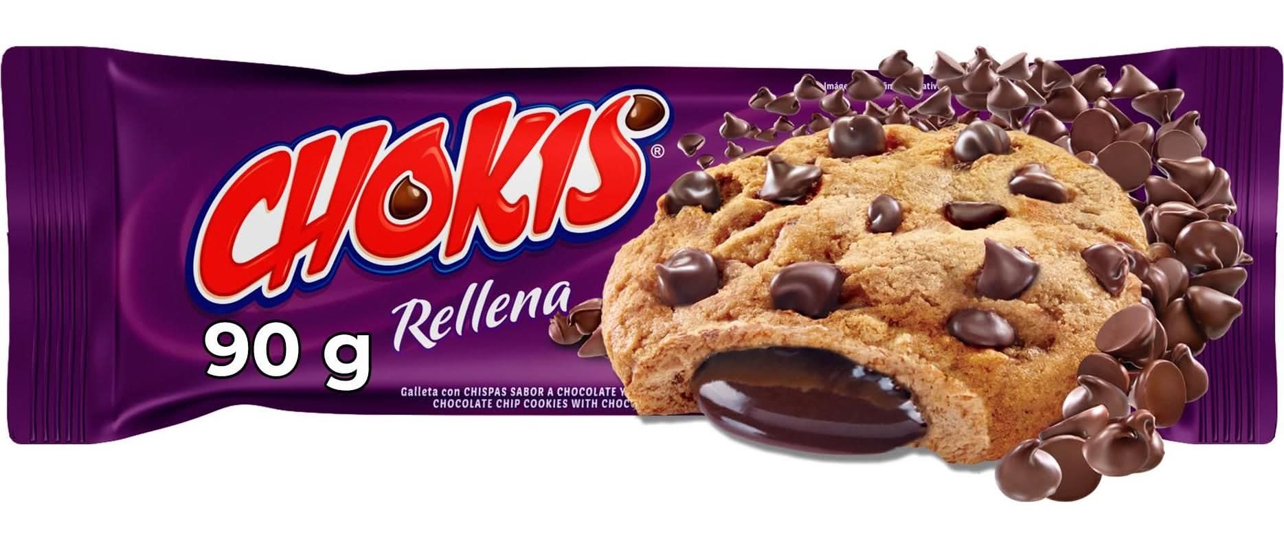 Galletas Chokis ChocoMax Rellena De Chocolate 90 g