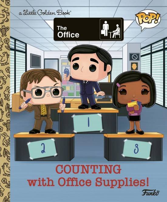 Office Counting With Office Supplies By Golden Books