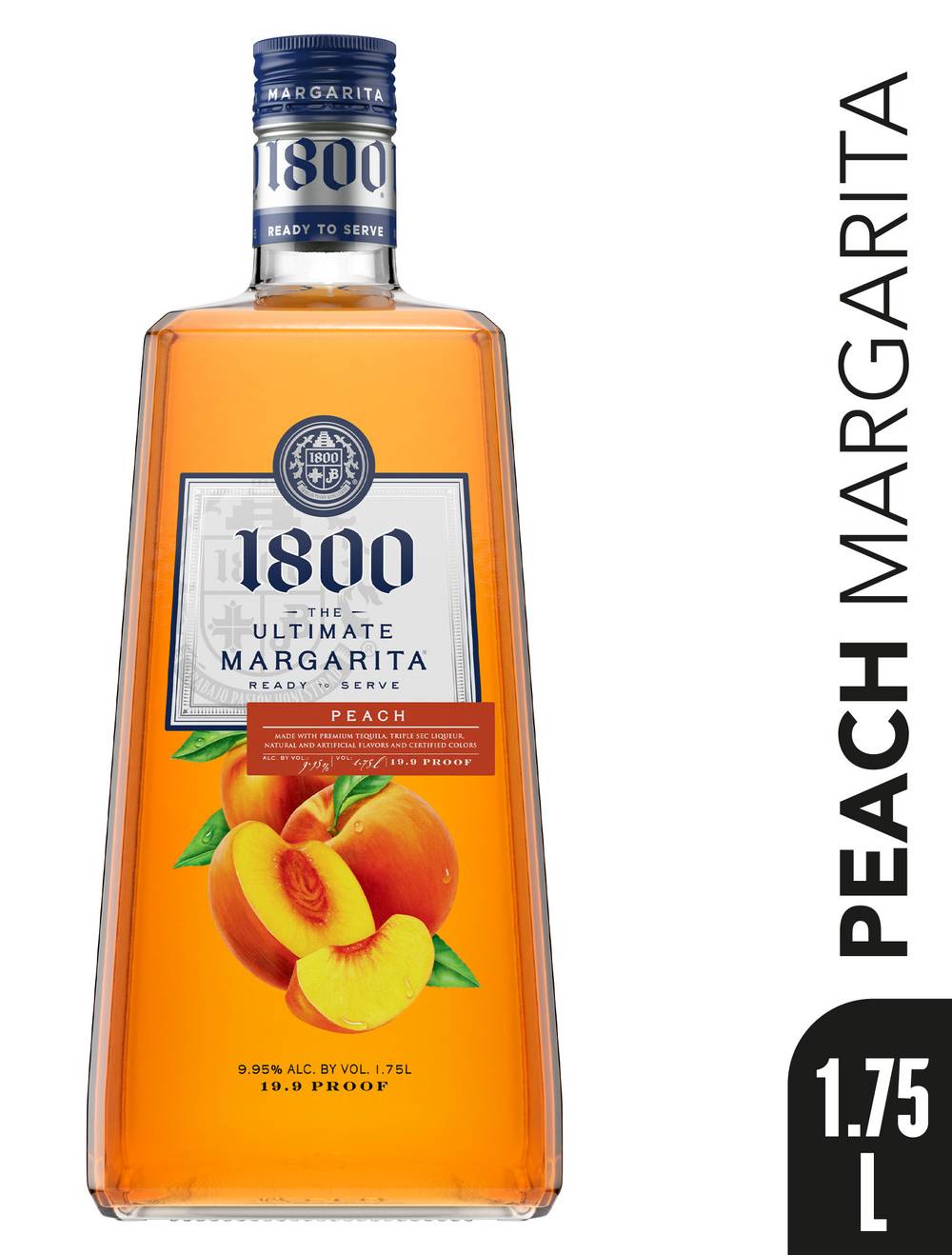 1800 The Ultimate Margarita Cocktail, Peach (1.75 L)