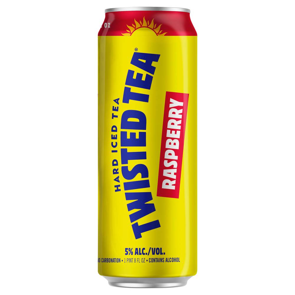 Twisted Tea Raspberry Hard Iced Tea (24 fl oz)