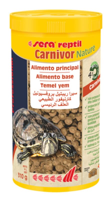 1 L Sera Carnivor Professional Comida para tortugas de agua