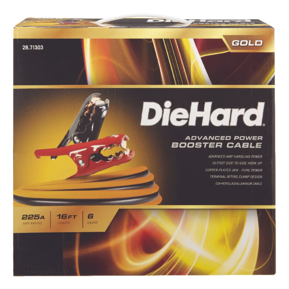 Diehard 16 Ft. 6 Ga. Advanced Power Booster Cable 225 Amps